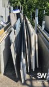 Approx. 21 Pieces of Various Granite and Quartz, various sizes At the close of the timed online