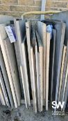 Approx. 15 Pieces of Various Granite and Quartz, mostly 1400 x 1000mm At the close of the timed