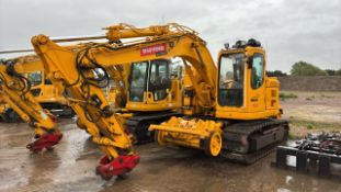 Case CX135 TRACKED RAIL EXCAVATOR