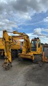 Case CX135SR TRACKED RAIL EXCAVATOR