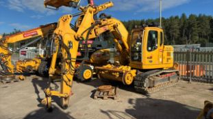 Case CX135 'Z' BOOM TRACKED RAIL EXCAVATOR