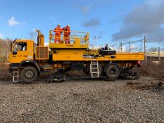 MAN 18.264 6x2 ROAD RAIL CONVERSION, registration no. R269 EJO, date first registered May 1998,