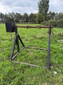 Cable Drum Carrier complete with Brake and Axle.