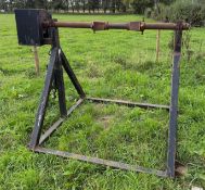 Cable Drum Carrier complete with brake and axle (offered for sale by kind permission on behalf of