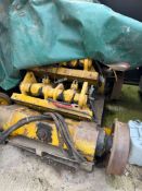 Type 9A Rail Gear, removed from tracked excavator, full set (offered for sale by kind permission