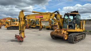 Komatsu PC138US-2E1 TRACKED RAIL EXCAVATOR