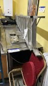 Stainless Steel Bain Marie Table Please note - No VAT on hammer price (VAT payable on buyers