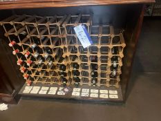 Two Wooden Wine Racks Please note - No VAT on hammer price (VAT payable on buyers premium) At the