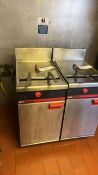 Bartlett Yeoman Twin Basket Gas Fryer Please note - No VAT on hammer price (VAT payable on buyers