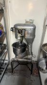 Industrial Dough Mixer, with attachments, 240V Please note - No VAT on hammer price (VAT payable