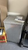 Grundy Bins Vintage Aluminium Industrial Bin Please note - No VAT on hammer price (VAT payable on