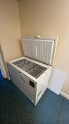 Logic Winter Security Chest Freezer, approx. 1.1m long x 0.65m wide x 0.8m high, 240V Please