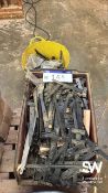 Large Quantity of Door Hinges, black At the close of the timed online auction sale, final bid