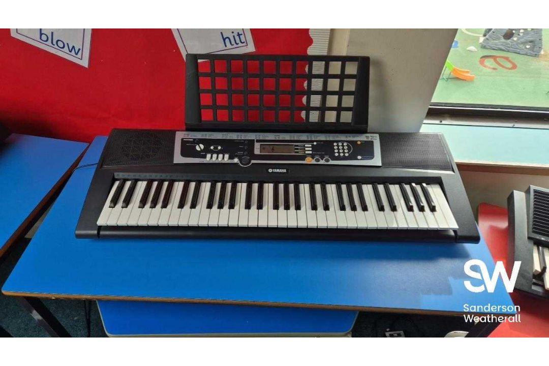 Various Musical Instruments, including four keyboards, guitars and ...