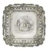 Schale. Silber (geprüft).