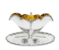 Sauciere. Pest, 1867 - 1922 | Silber, tlw. vergoldet.