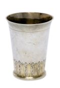 Becher. Augsburg, 1709/1712, Philipp Jakob I Holeisen (Meister 1695 - 1742) | Silber, teilvergoldet.