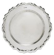 Tablett. Sheffield, 1911, Boardman, Glossop & Co. Ltd. | Silber.