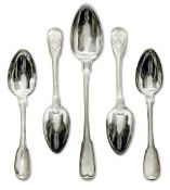 Elf Besteckteile. Paris, 1798 - 1809 | Silber.