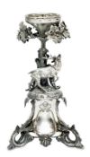 Tafelaufsatz. München, um 1860/1870, Wollenweber | Silber.
