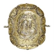 Weinprobierschälchen. Prag, 1673 | Silber, tlw. vergoldet.