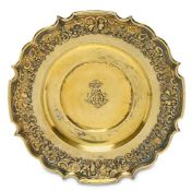 Teller. Wien, 1846 | Silber, vergoldet.