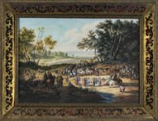 Meulen, Adam Frans van der - Copy after: Cavalcade for Louis XIV.