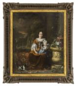 Weenix, Jan: Distinguished Mother with Child
