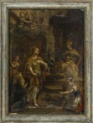 The Trial by Fire of Saint Cunegonde, Germany, 18th century