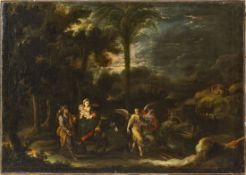 Magnasco, Stefano (Attribution): The Holy Family Fleeing to Egypt