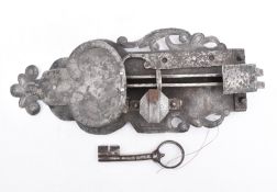 Baroque gate lock, 18th century