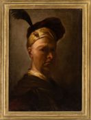 Adler, Salomon (attribution): Self-portrait with Turban