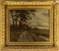 Ras, Pieter Hendrik Jan Jacob: Autumn Landscape with Field Path