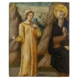 Die Versuchung des heiligen Antonius, Siena, 15. Jh.