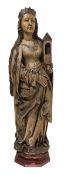 Heilige Barbara, Umkreis Riemenschneider, um 1500