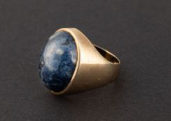 Sodalite ring, Circa 1980.