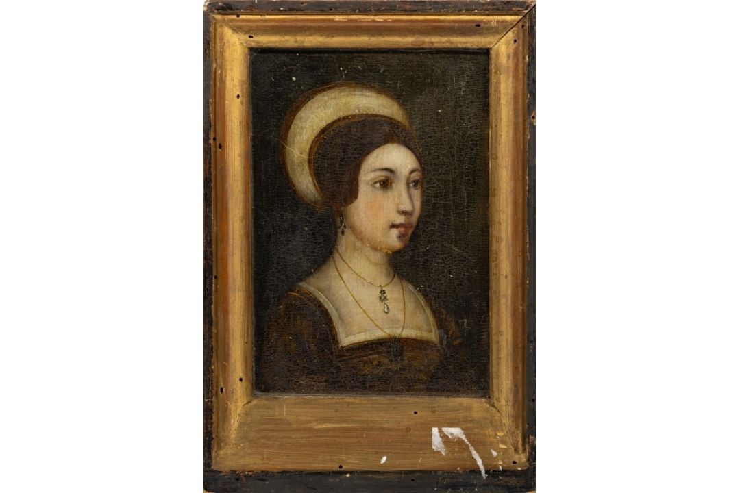 Portraitpendants, Englische Schule, 19. Jh. - Bild 4 aus 4