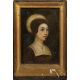 Portraitpendants, Englische Schule, 19. Jh. - Bild 4 aus 4