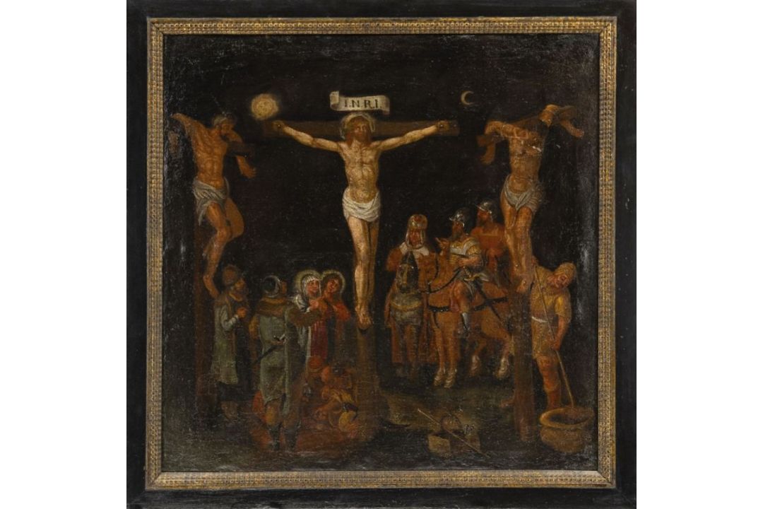 Die Kreuzigung Christi, Deutsche Schule, um 1700
