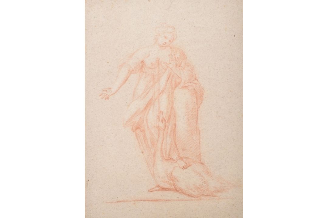 Leda und der Schwan, Italien, wohl Florenz, um 1600 - Bild 1 aus 3
