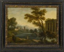 Landscape with Tobias and the Angel, French master of the 18th century
