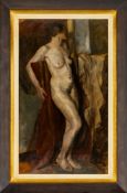 Marr, Carl von (Attribution): Double-sided painting with portraits