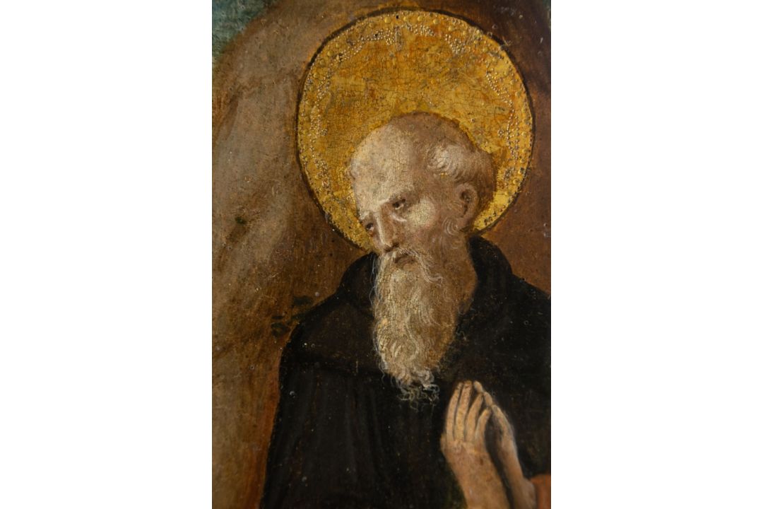 Die Versuchung des heiligen Antonius, Siena, 15. Jh. - Bild 3 aus 4