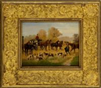 Clermont-Gallerande, Adhémar Louis: Setting Off on a Hunt
