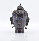 Buddha Head with Ushnisha, Southeast Asia, likely Thailand