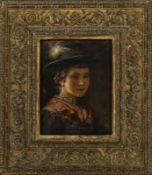 Müller Edle von Seehof, Emma: Tyrolean girl in Sunday dress