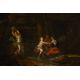 Huysmans, Cornelis (Attrib.): Arkadische Landschaft mit Architektur und Figuren - Bild 3 aus 4