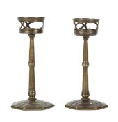 Pair of candlesticks , 1st half of the 19th century