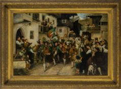 Franz von Defregger - Copy after, Returning Tyrolean Militia in the War of 1809