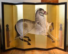 Folding screen (Byobu), Japan, c. 1920